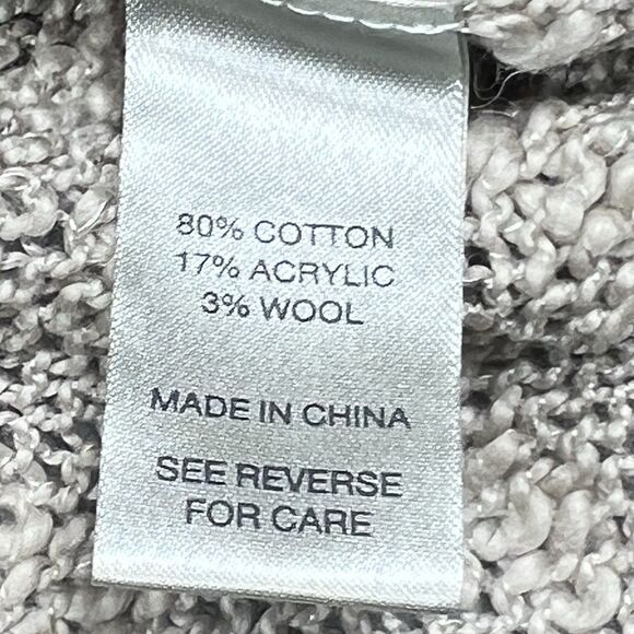 BKE Sweater Womens Size XS Beige Buckle Pullover Long Sleeve Crew Neck - Picture 9 of 10